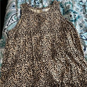 Cheetah Tunic Tank